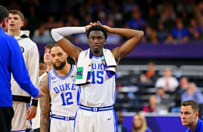 Coach K Threw Mark Williams Under The Bus After Missing Critical Free Throws