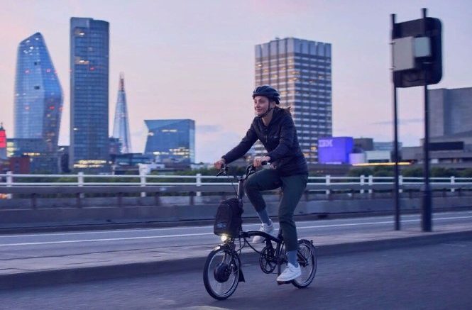 Uk’s Largest Bicycle Maker Brompton Launches Its First Electric Foldable Bike In S’pore