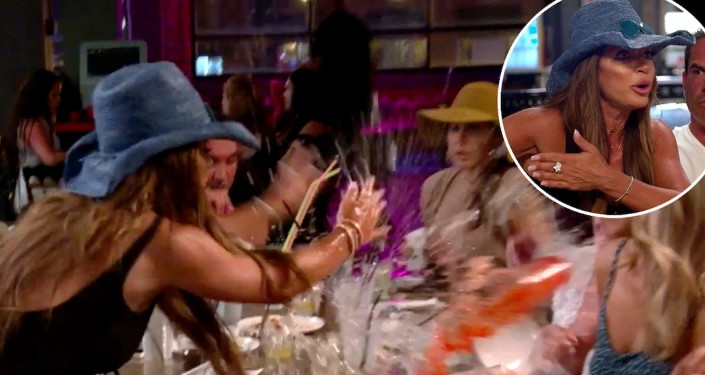 Rhonj Preview: Get A First Look At Teresa Giudice Starting A Wild Food Fight