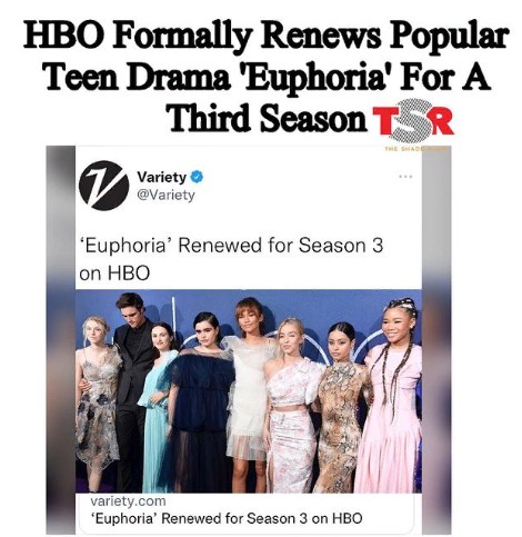 Hbo Formally Renews Popular Teen Drama ‘euphoria’ For A Third Season