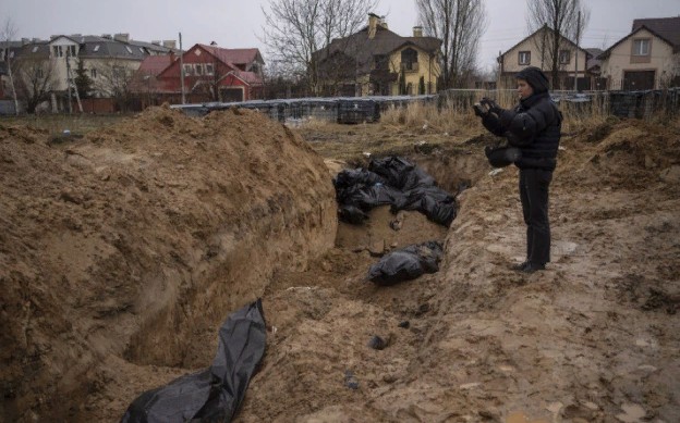 Bodies, Mass Grave Found Near Kyiv; Zelenskyy Says Russians Carried Out 'genocide'