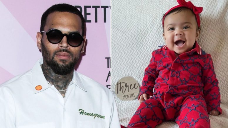 Chris Brown Verified Baby No. 3 With Diamond Brown